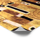 De Kus, Gustav Klimt Poster (Hoek)