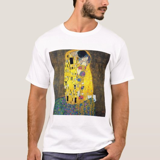 De Kus, Gustav Klimt T-shirt (Voorkant)