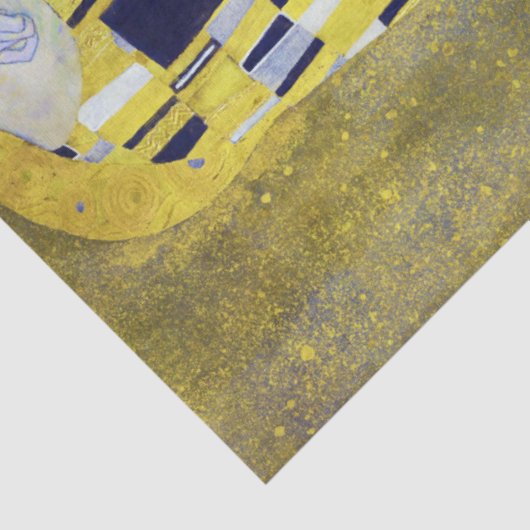 De Kus, Gustav Klimt Tissuepapier (Detail)