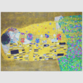 De Kus, Gustav Klimt Tissuepapier (Voorkant)