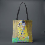 De Kus, Gustav Klimt Tote Bag<br><div class="desc">Gustav Klimt (14 juli 1862 - 6 februari 1918) was een Oostenrijkse symboliek schilder en een van de meest prominente leden van de Wenen Secessiebeweging. Klimt wordt genoteerd voor zijn schilderijen, moorden, schetsen en andere voorwerpen. Naast zijn figuurwerk, dat onder meer bestaat uit aantijgingen en portretten, schilderde hij landschappen. Onder...</div>