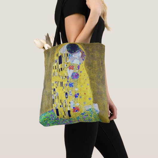De Kus, Gustav Klimt Tote Bag (Dichtbij)