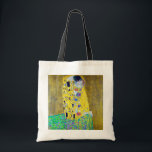 De Kus, Gustav Klimt Tote Bag<br><div class="desc">Gustav Klimt (14 juli 1862 - 6 februari 1918) was een Oostenrijkse symboliek schilder en een van de meest prominente leden van de Wenen Secessiebeweging. Klimt wordt genoteerd voor zijn schilderijen, moorden, schetsen en andere voorwerpen. Naast zijn figuurwerk, dat onder meer bestaat uit aantijgingen en portretten, schilderde hij landschappen. Onder...</div>