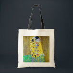 De Kus, Gustav Klimt Tote Bag<br><div class="desc">Gustav Klimt (14 juli 1862 - 6 februari 1918) was een Oostenrijkse symboliek schilder en een van de meest prominente leden van de Wenen Secessiebeweging. Klimt wordt genoteerd voor zijn schilderijen, moorden, schetsen en andere voorwerpen. Naast zijn figuurwerk, dat onder meer bestaat uit aantijgingen en portretten, schilderde hij landschappen. Onder...</div>