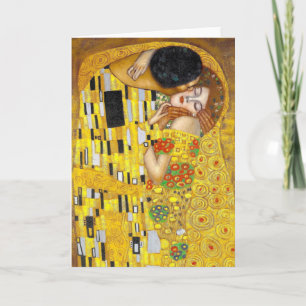 de Kus - Gustav Klimt Wenskaart Kaart