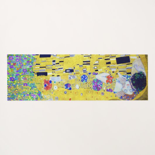 De Kus, Gustav Klimt Yogamat (Achterkant (horizontaal))