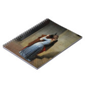 De Kus in Blue Satin Francesco Hayez 1859 Notitieboek (Linkerzijde)