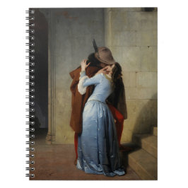 De Kus in Blue Satin Francesco Hayez 1859 Notitieboek