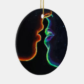 De kus keramisch ornament (Rechts)