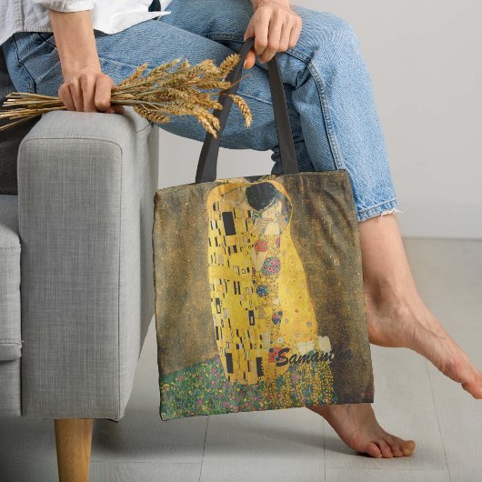 De Kus Klimt Tote Bag