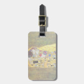 De kus (oorspronkelijke Der Kuss) van Gustav Klimt Bagagelabel (Voorkant verticaal)