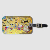 De kus (oorspronkelijke Der Kuss) van Gustav Klimt Bagagelabel (Voorkant (horizontaal))