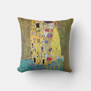 De Kus (origineel Der Kuss) van Gustav Klimt Kussen