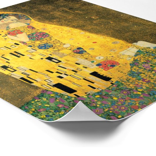 De kus (perfecte kwaliteit) poster (Hoek)