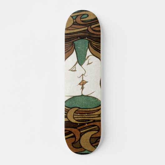 De kus persoonlijk skateboard (Voorkant)