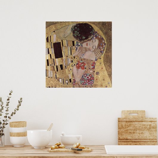 De kus poster (Keuken)