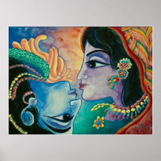 De kus poster (Voorkant)