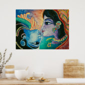 De kus poster (Keuken)