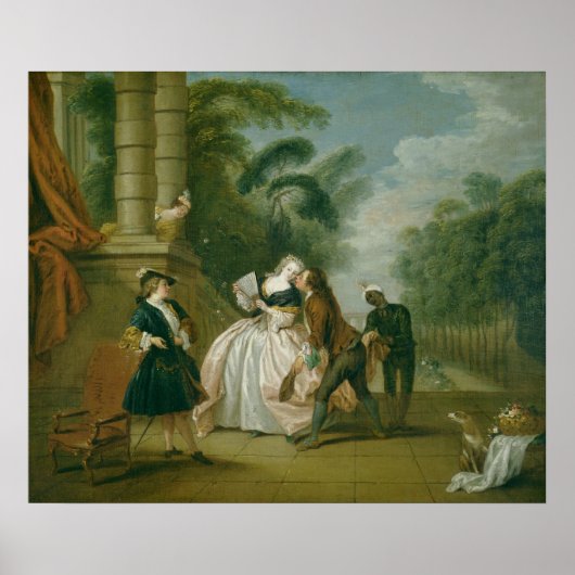 De kus poster (Voorkant)