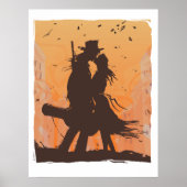 De kus poster (Voorkant)