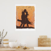 De kus poster (Keuken)