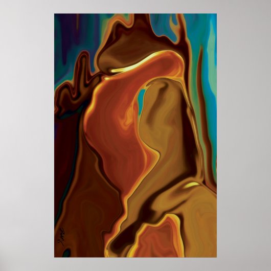 De kus poster (Voorkant)