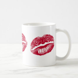 De Kus, Rode Lippen Koffiemok