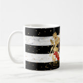 De Kus, Royal+Couple Harry+Meghan Koffiemok (Links)