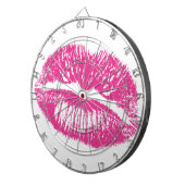 De Kus, Roze Lippen Dartbord (Voorkant Rechts)