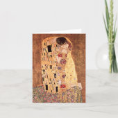 De Kus Schilderij Gustav Klimt Kaart (Voorkant)