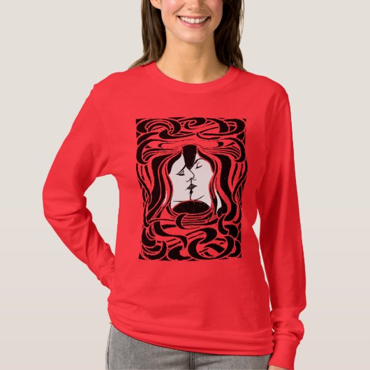 De kus t-shirt (Voorkant)