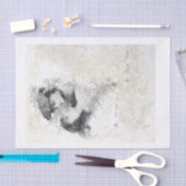 De kus tissuepapier (Craft)