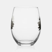 De Kus, Trouw / Jubileum Stengel-loze Wijn Glas (Links)