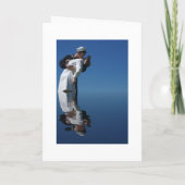 De kus uit de Tweede Wereldoorlog, trouwkaart (Achterkant)