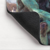 De kus van Auguste Rodin op de Tuileries in Parijs Muismat (Hoek)