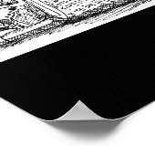 "De kus van de dood" Poster (Hoek)