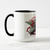 De kus van de heks: een Jack-o-lantaarn met Hallow Mok (Links)