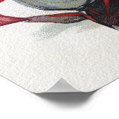 De kus van de heks: een Jack o' Lantern met Hallow Poster (Hoek)