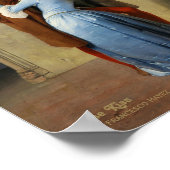 De kus van de schilderijen van Francesco Hayez Rom Poster (Hoek)