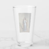De kus (van Francesco Hayez) Glas (Achterkant)