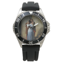 De kus (van Francesco Hayez) Horloge
