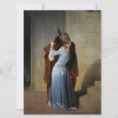 De kus (van Francesco Hayez) Kaart (Voorkant)