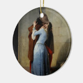 De Kus (van Francesco Hayez) Keramisch Ornament (Links)