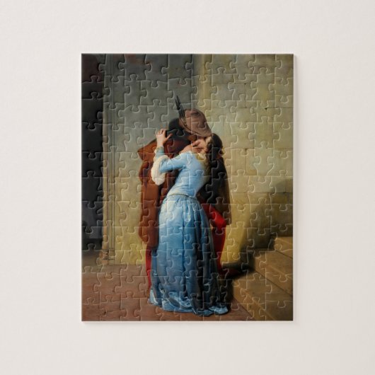 De kus van Francesco Hayez Legpuzzel (Verticaal)