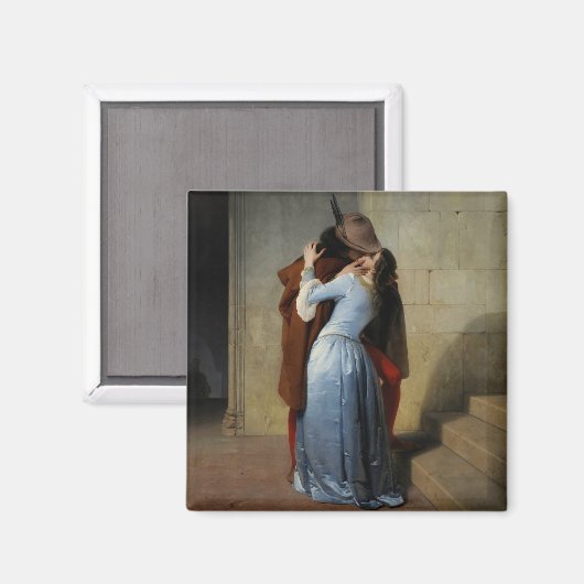 De Kus (van Francesco Hayez) Magneet (Voorkant / Achterkant)