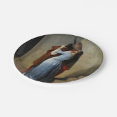 De kus (van Francesco Hayez) Papieren Bordje (Gekanteld)