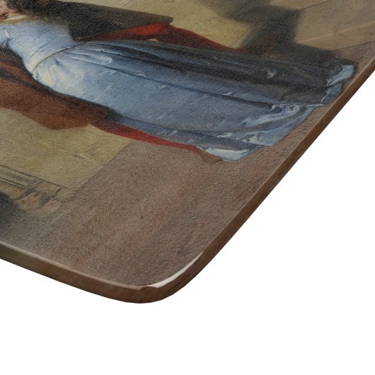 De kus (van Francesco Hayez) Snijplank (Hoek)