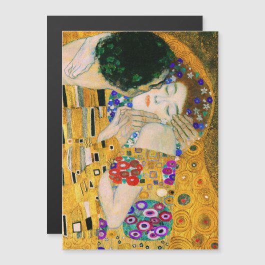 De kus van Gustav Klimt (Voorkant / Achterkant)