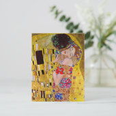 De kus van Gustav Klimt,  Art Nouveau (Staand voorkant)