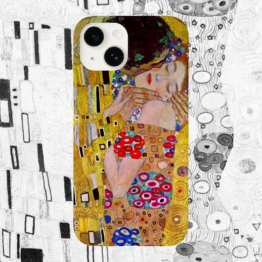 De kus van Gustav Klimt,  Art Nouveau Case-Mate iPhone Case